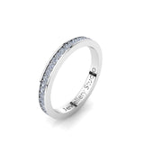 Ladies Eternity Ring with 0.50ct of Pave Diamonds