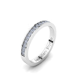 Ladies Wedding Ring with 0.33ct of Pave Diamonds