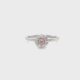 Australian Pink Diamond Ring